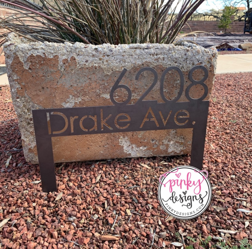 Address Sign 2