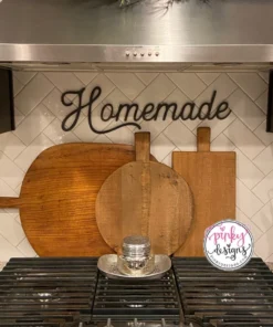 Homemade Metal Sign | Metal Kitchen Decor | Kitchen Backsplash Sign | Metal Kitchen Sign | Metal Wall Decor | Metal Wall Art | Homemade Sign