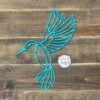 Hummingbird Metal Wall Art, Outdoor Patio and Garden Decor, Metal Hummingbird.